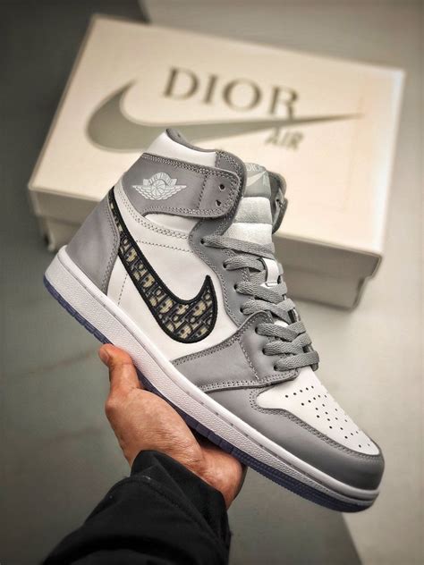 grey nike dior|Nike Dior sneakers price list.